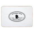 221b Baker Street Sherlock Holmes. BBC TV Show. Sherlock Design  Fade-Resistant Bath Mat