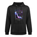 Womens Women Gifts A Queen Was Born On April 15th Birthday Pumps Medium-Weight Fabric Hoodie