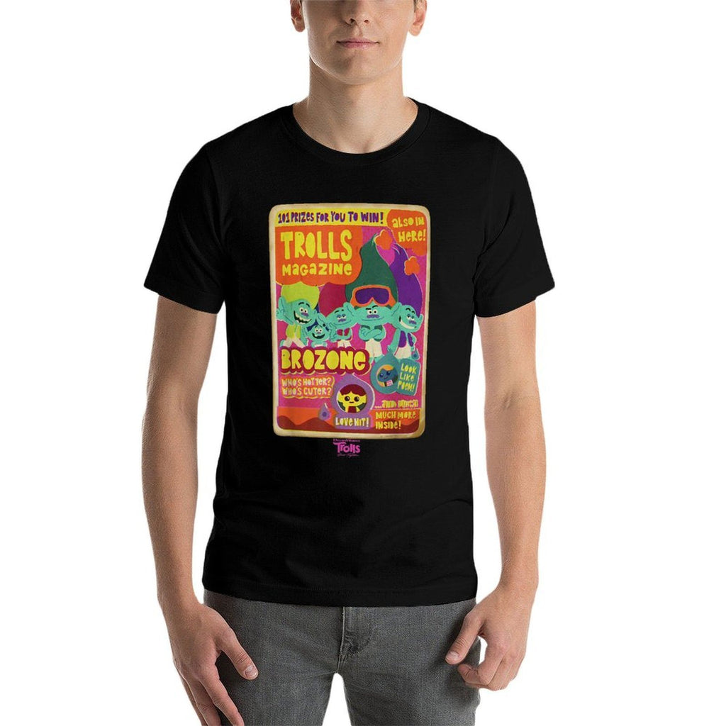 DreamWorks Trolls Band Together Brozone Magazine Cover  Stretchy T-Shirt