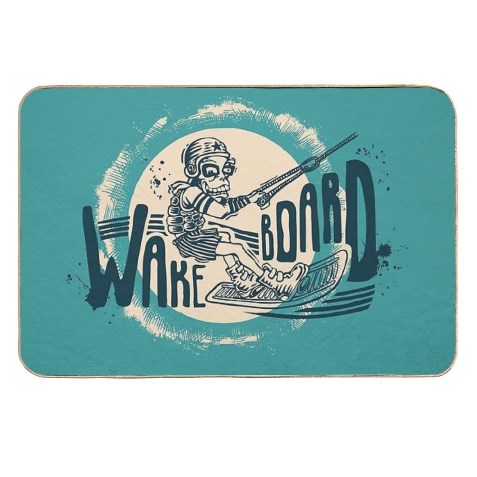 Wakeboard  Eco-Friendly Bath Mat