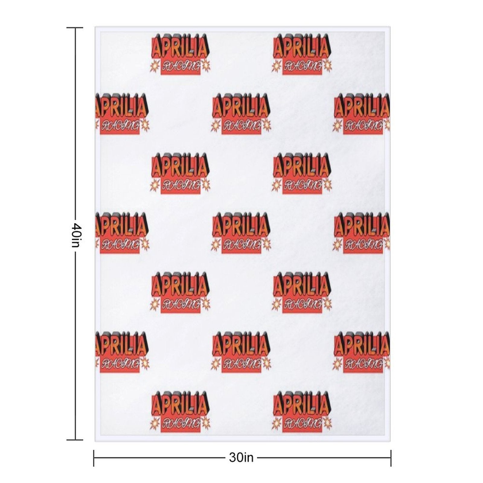 Aprilia Racing Comfort Throw Blanket