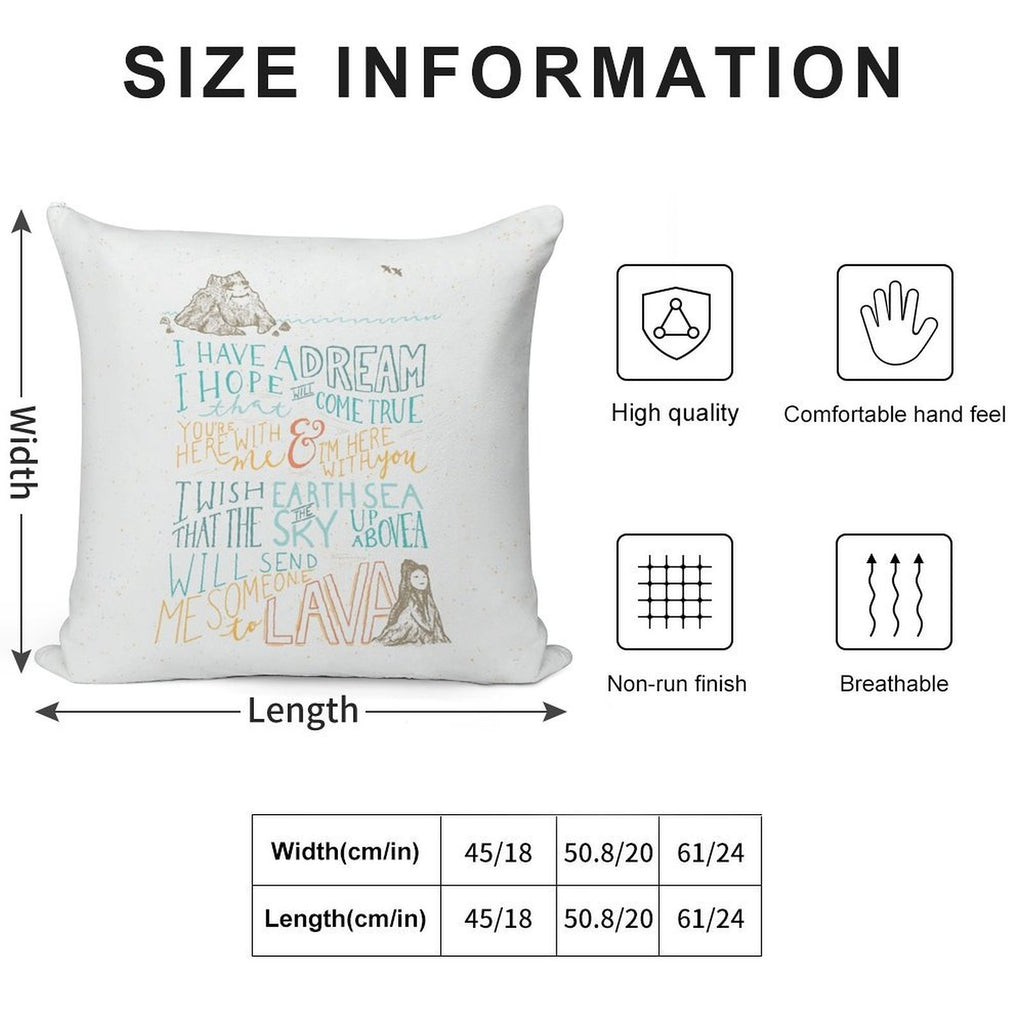 I Lava You Soft Easy Maintenance Throw Pillow