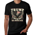 Trump 2024 USA Take America Back Eagle American  Moisture-wicking T-Shirt