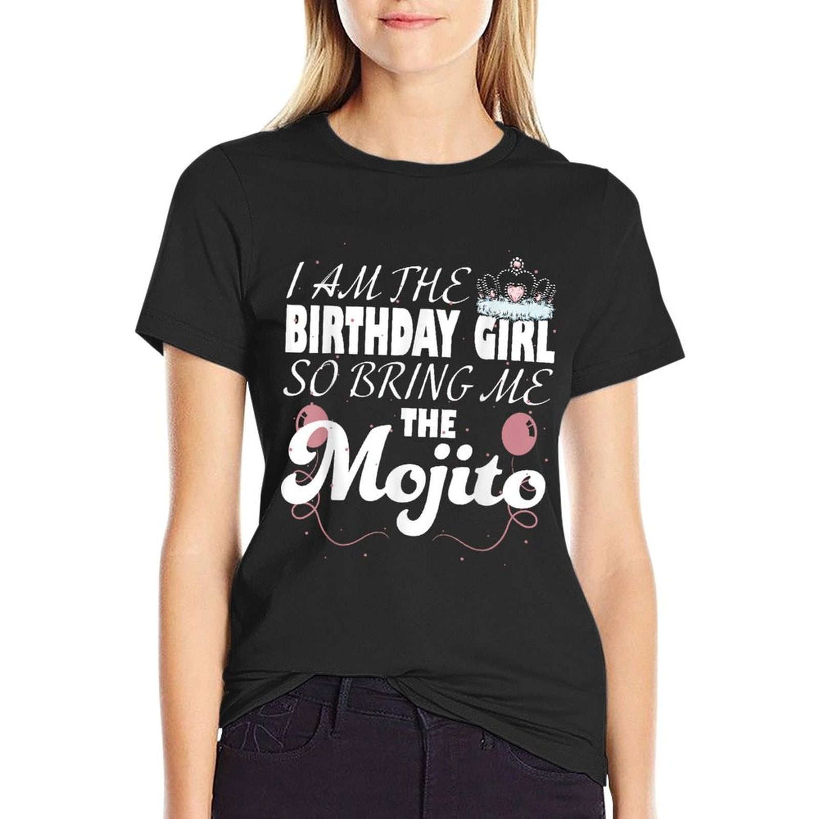 Mojito Party I Am The Birthday Girl So Bring Me The Mojito  Lightweight T-Shirt
