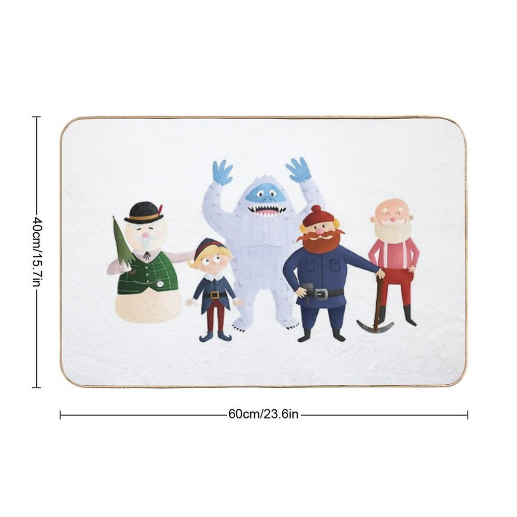 Classic Rudolph 2016  Fade-Resistant Bath Mat