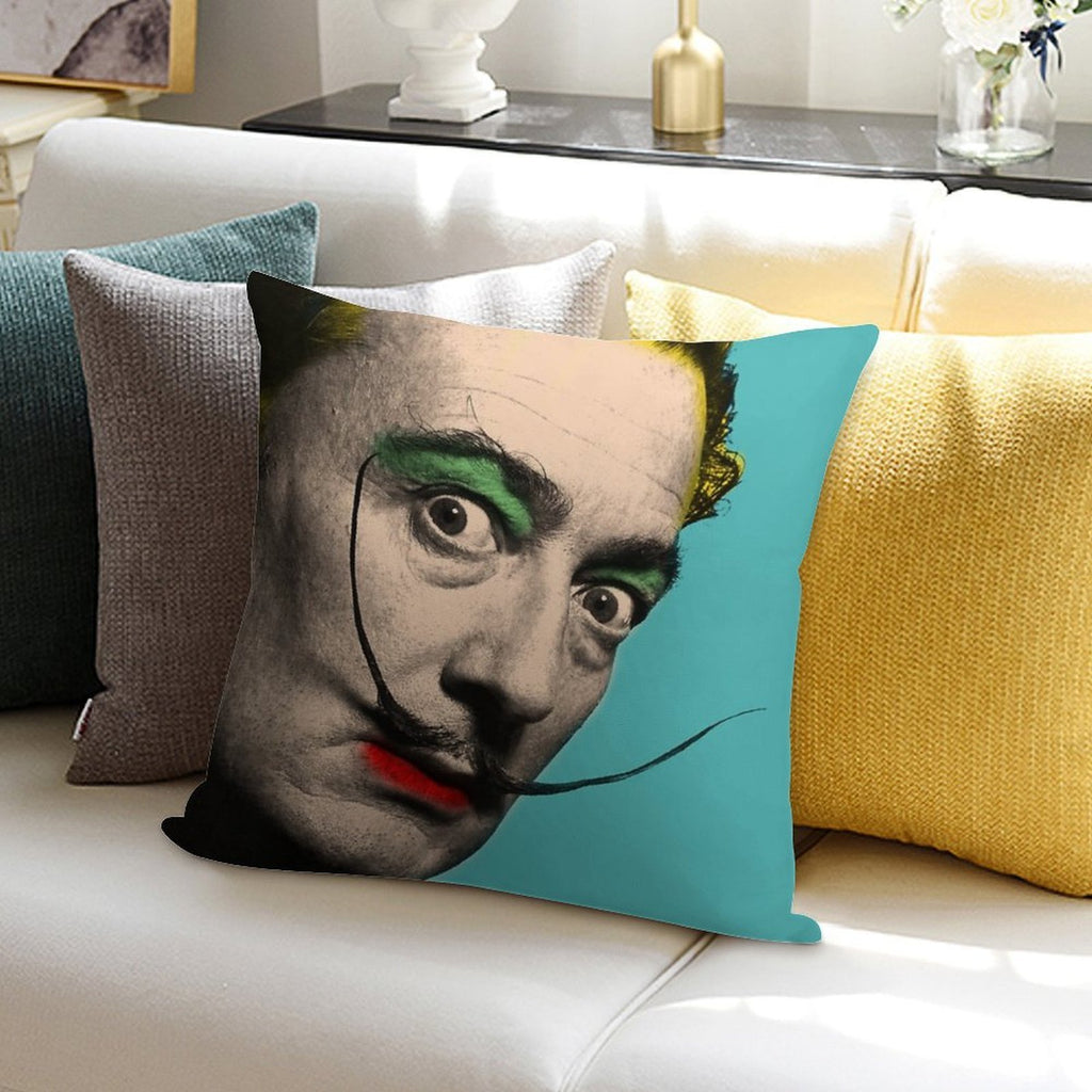 Salvador Dali Soft Anti-Pilling Throw Pillow
