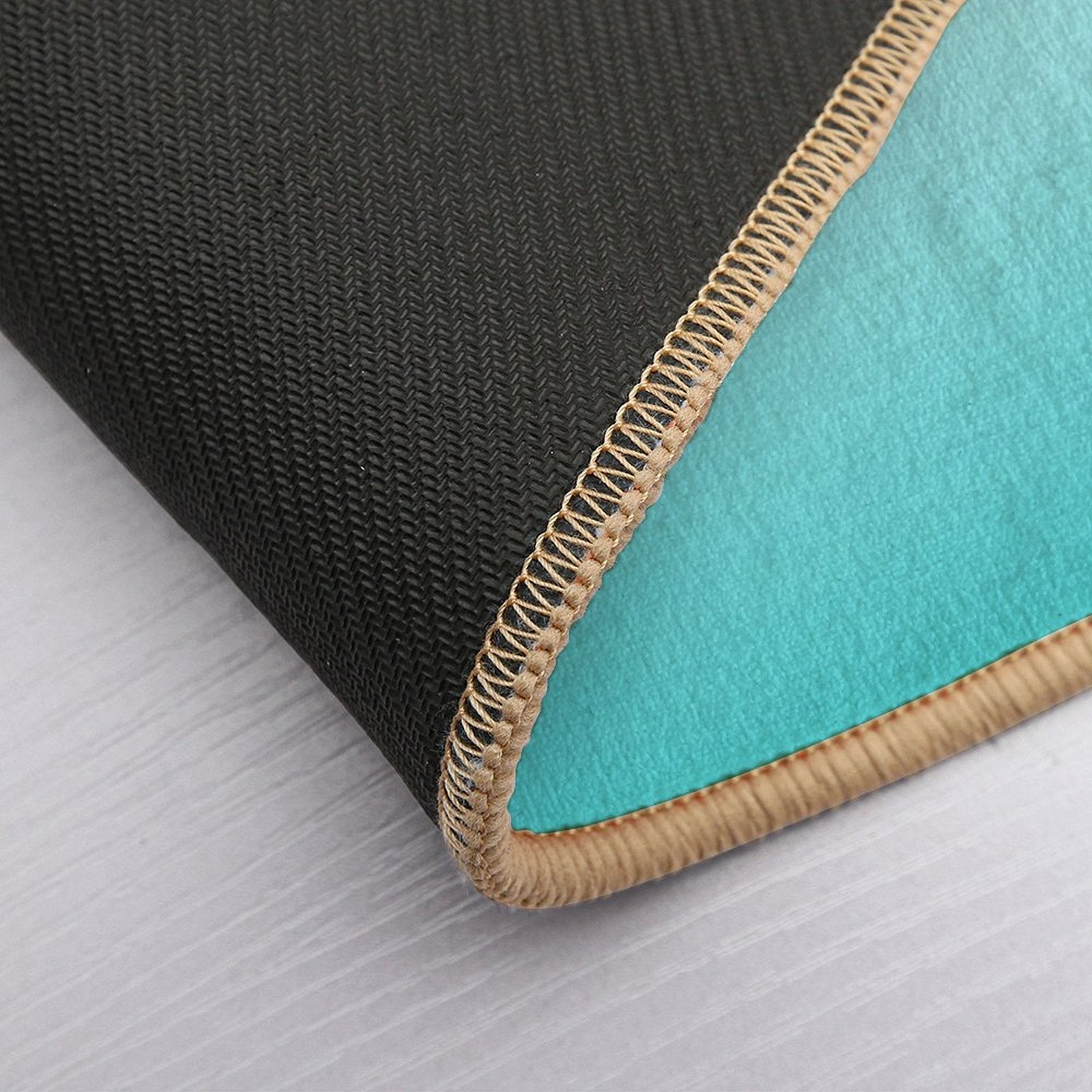 Turquoise Ombre  Eco-Friendly Bath Mat