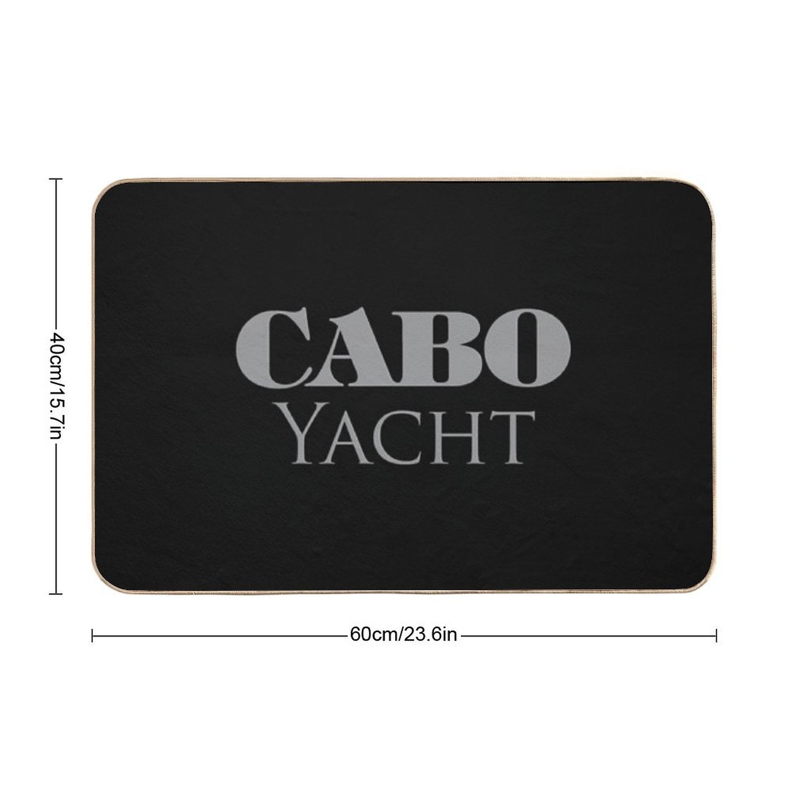 CABO YACHTS  Fade-Resistant Bath Mat