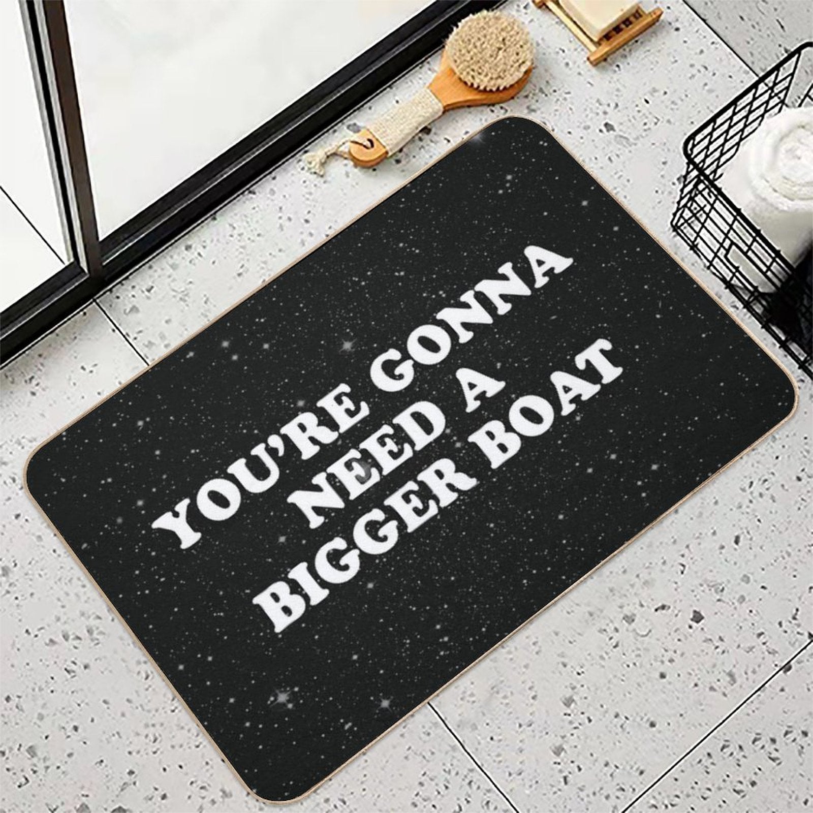 Jaws  Rapid-Drying Bath Mat