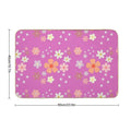 Wallpaper Frenzy Flower Power  Pet-Safe Bath Mat