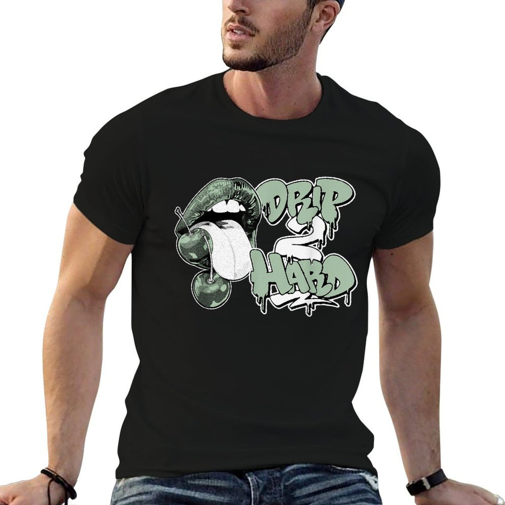 Drip Hard Seafoam Abundance 4s Matching For Men Women  Breathable T-Shirt