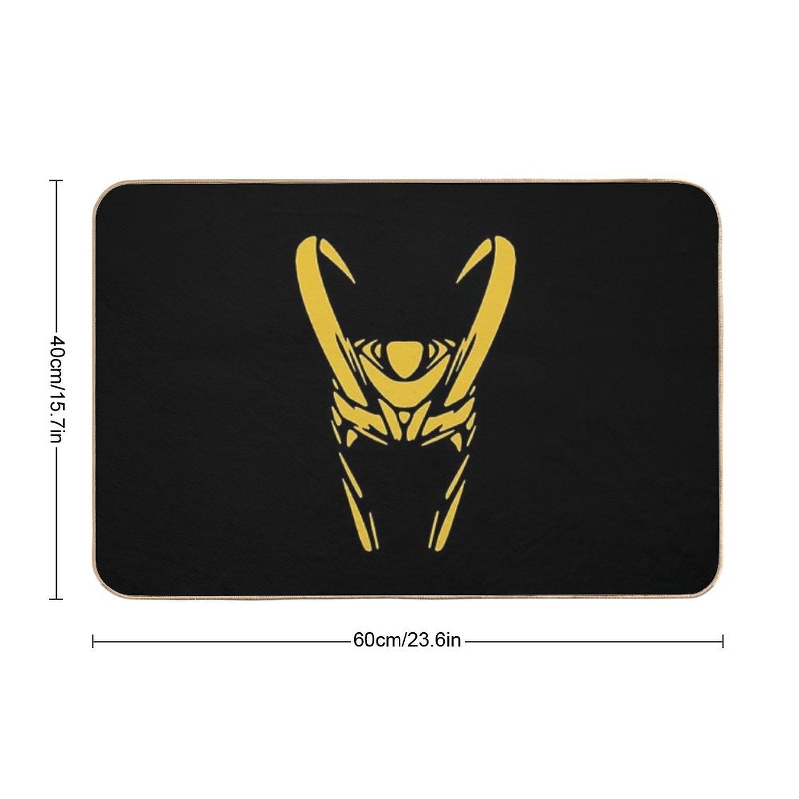 Loki’s Helmet  Versatile Bath Mat