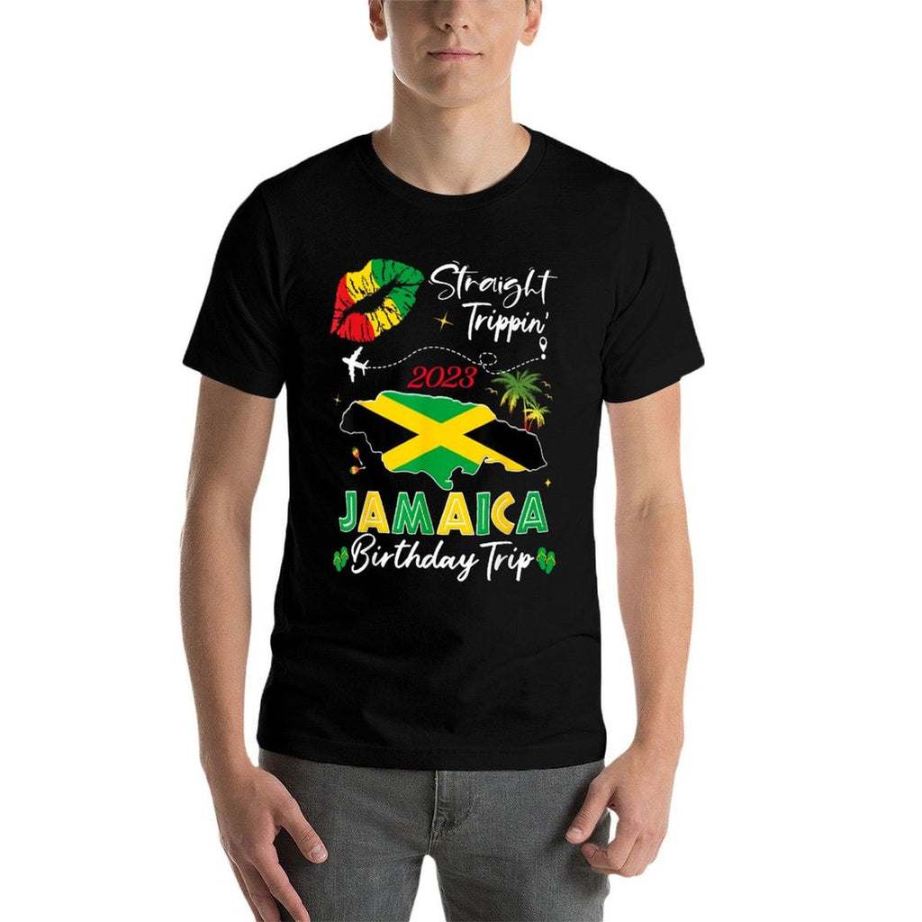 Jamaica 50th Birthday Trip Girls Matching  Trendy Pattern T-Shirt