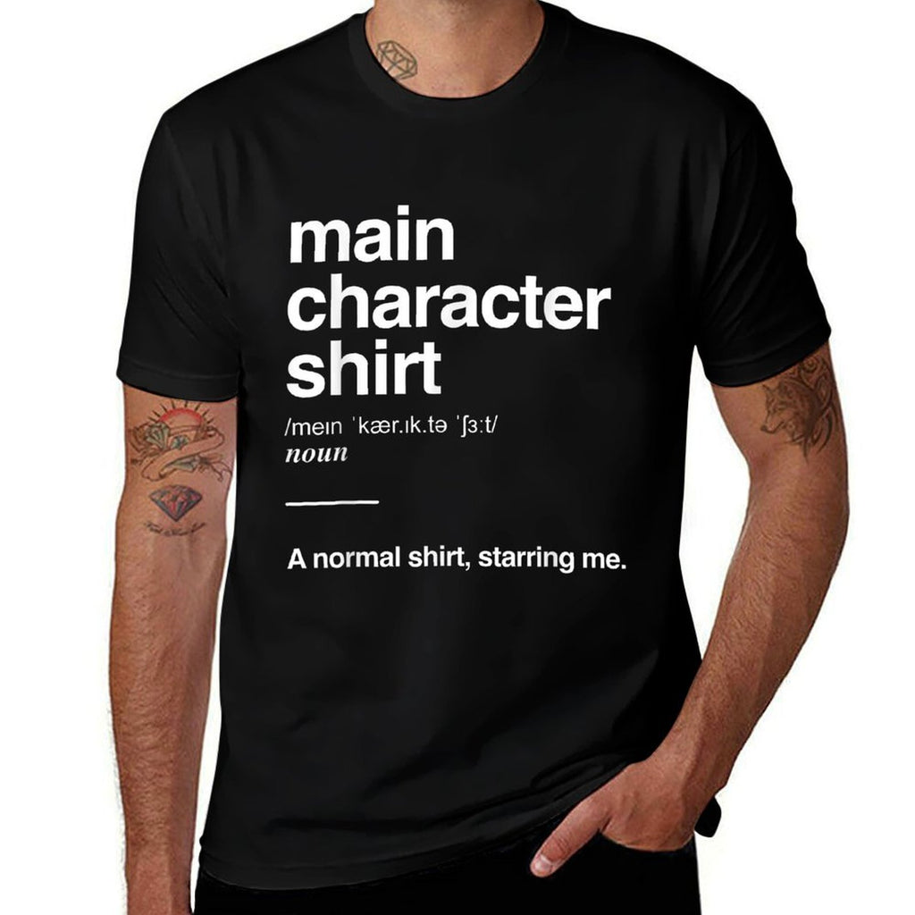 Main Character Definition Empowering Leader Main Character  Affordable Price T-Shirt