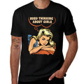 Lesbian LGBT Pride Month LGBTQ Busy Thinking About Girls  Durable T-Shirt