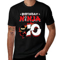 Ninja Birthday Party - 10 Year Old - Birthday Ninja 10  Durable T-Shirt