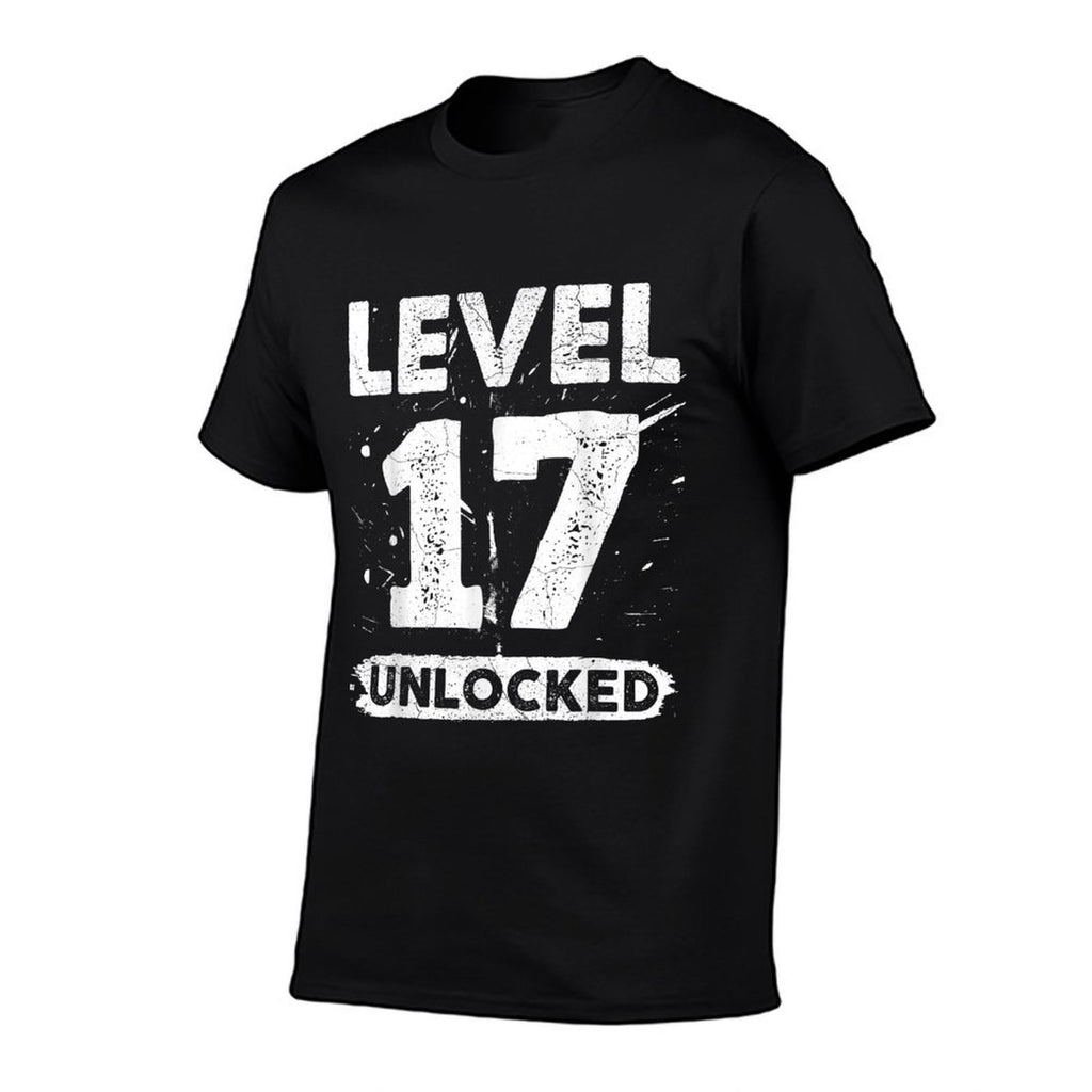 Level 17 Unlocked 17th Birthday  Eco-friendly Material T-Shirt