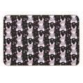 Rabbit (girl) Ciel (black)  Slip-Resistant Bath Mat