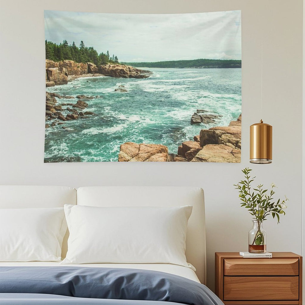 Acadia National Park Seashore II Tapestry