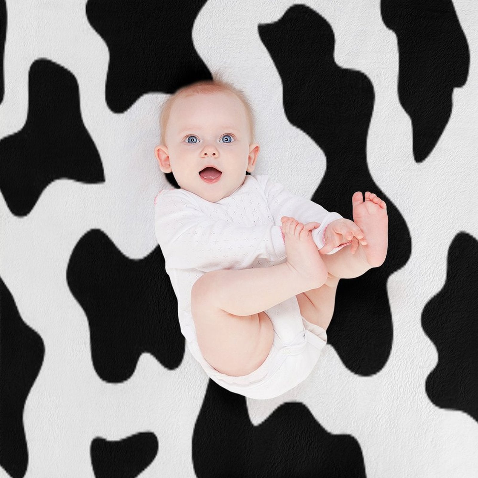 Cow Print Fabulous Travel-friendly Throw Blanket