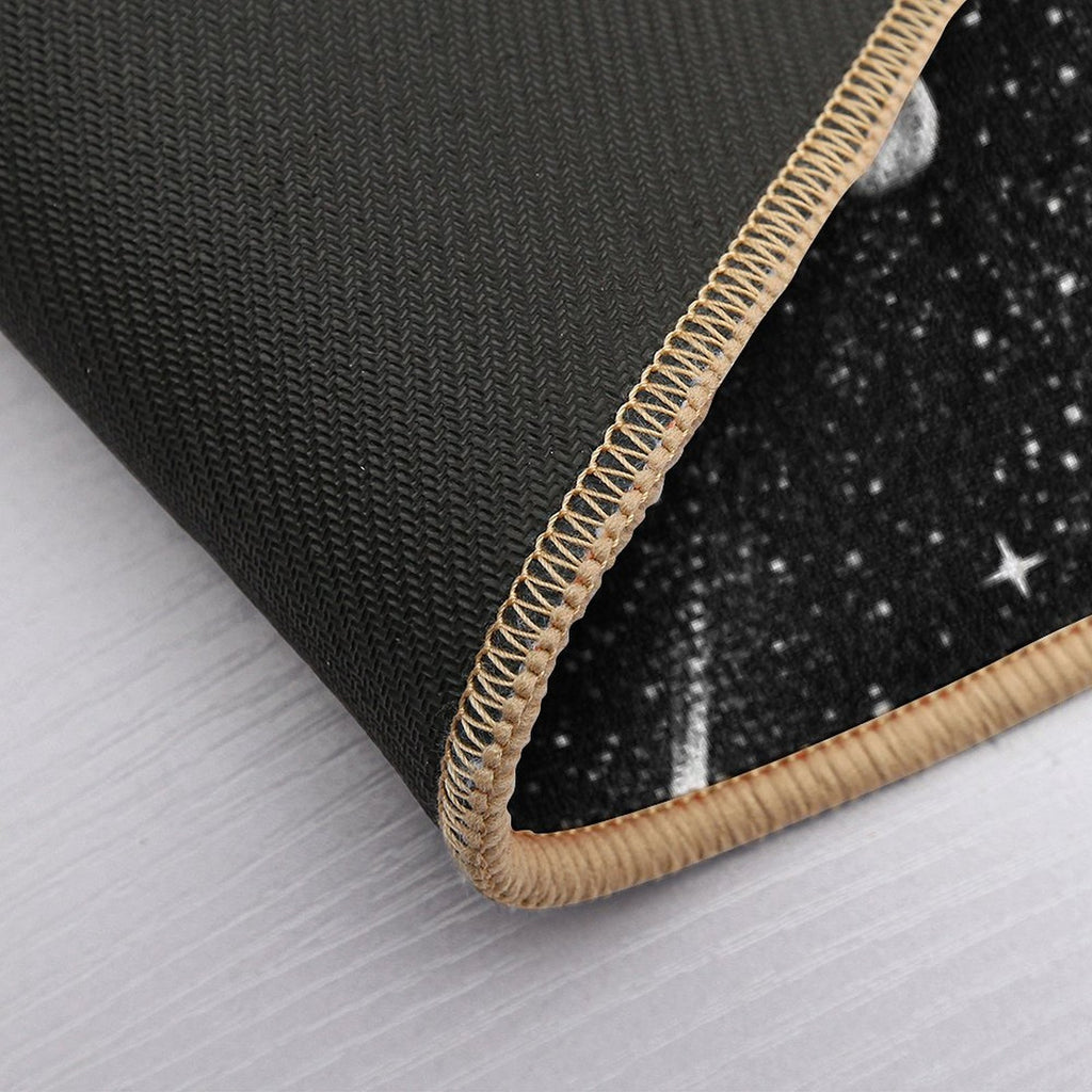 Space Cut  Easy To Clean Bath Mat