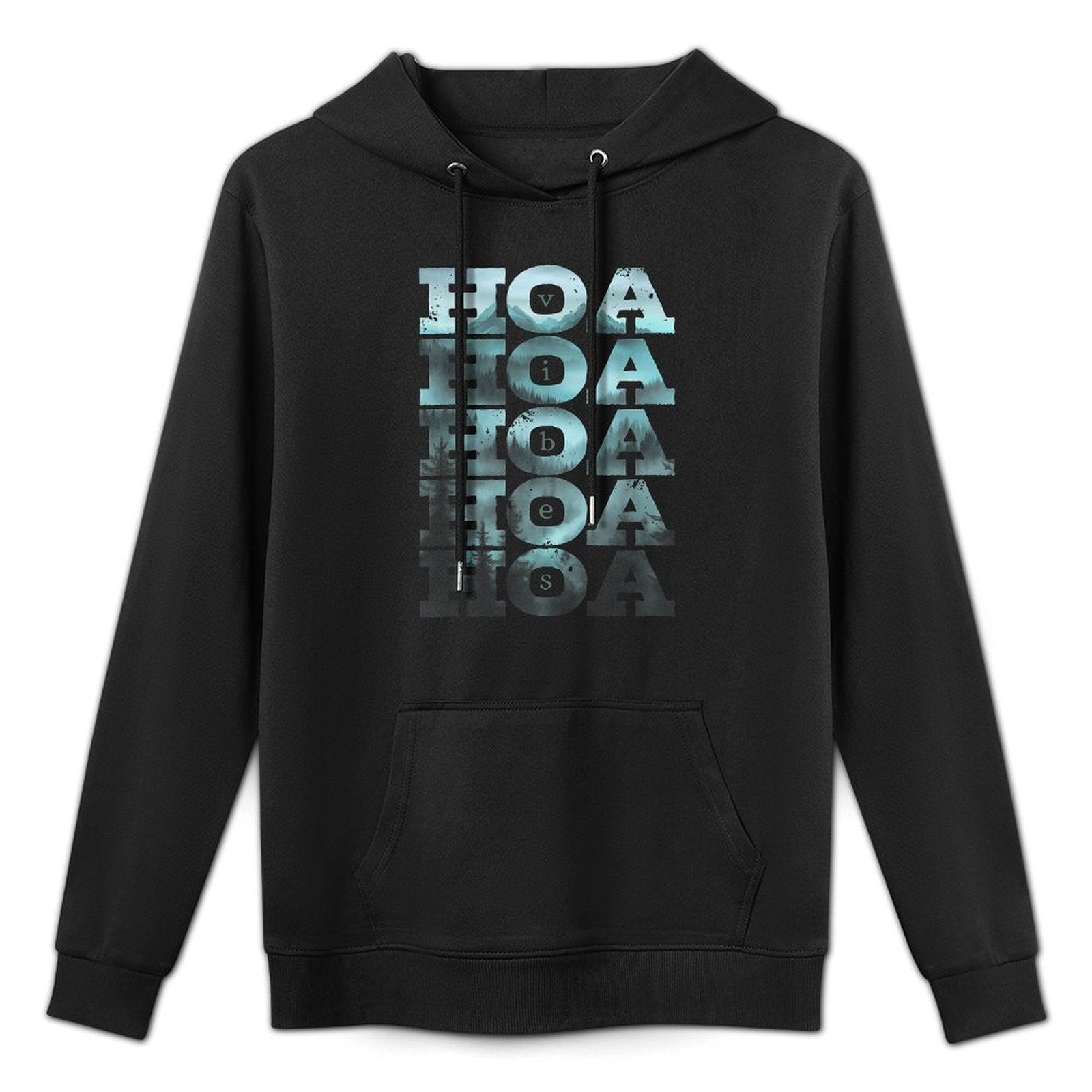 Hoa Hoa Hoa Hoa Hoa Season Vibes Adjustable Hood Hoodie