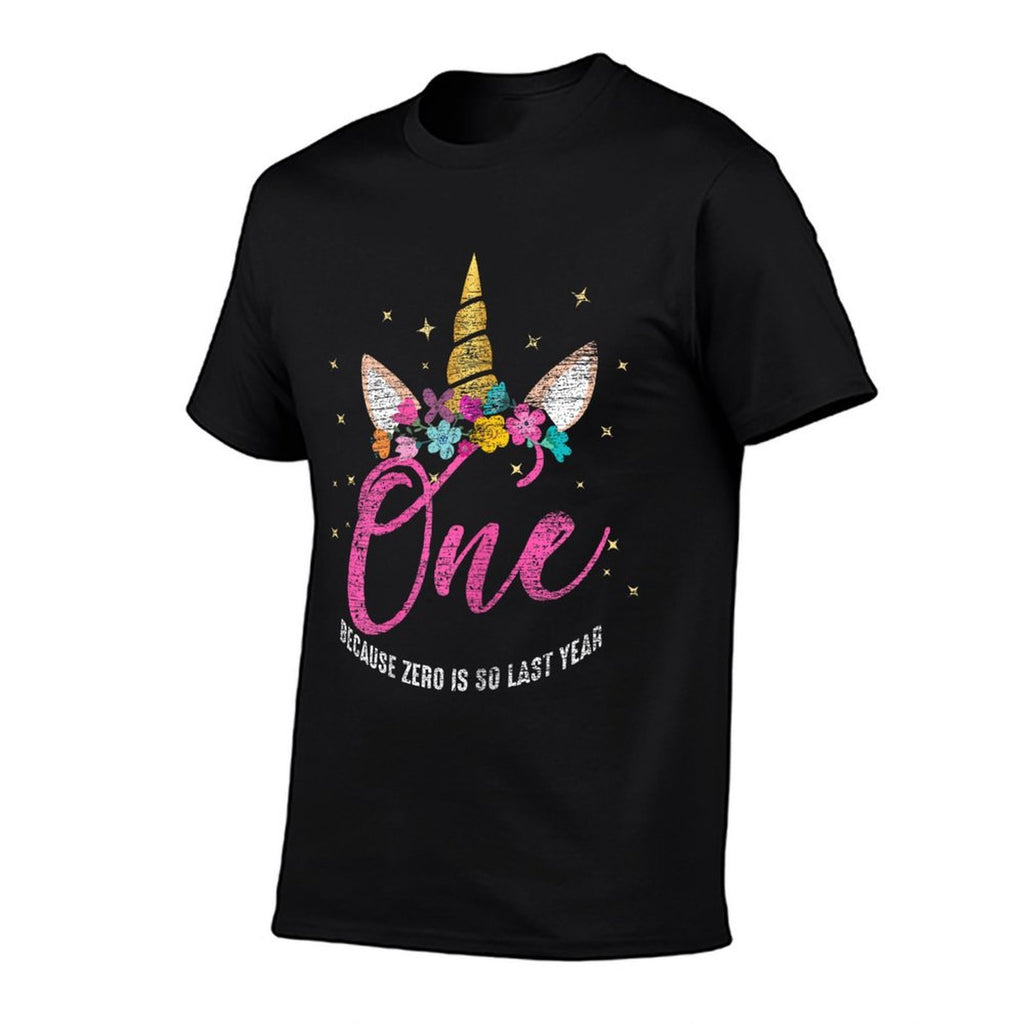1 Year Old Birthday Girl Gifts Unicorn 1st Birthday  Eco-friendly Material T-Shirt