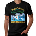 Cruisin' Alaska Birthday Squad Matching Group Cruise Trip  Breathable T-Shirt