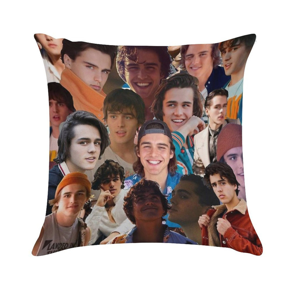 Charlie Gillespie Photo Collage Soft Style Accent Throw Pillow