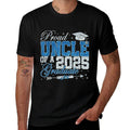 Funny Proud Uncle Of A 2025 Graduate Family Graduation  Versatile T-Shirt