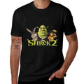Shrek 2 Donkey & Puss In Boots Best Friends  Soft T-Shirt