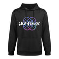 Kpop Demon Hunters Huntrx Gradient Color Band Logo Adjustable Hood Hoodie
