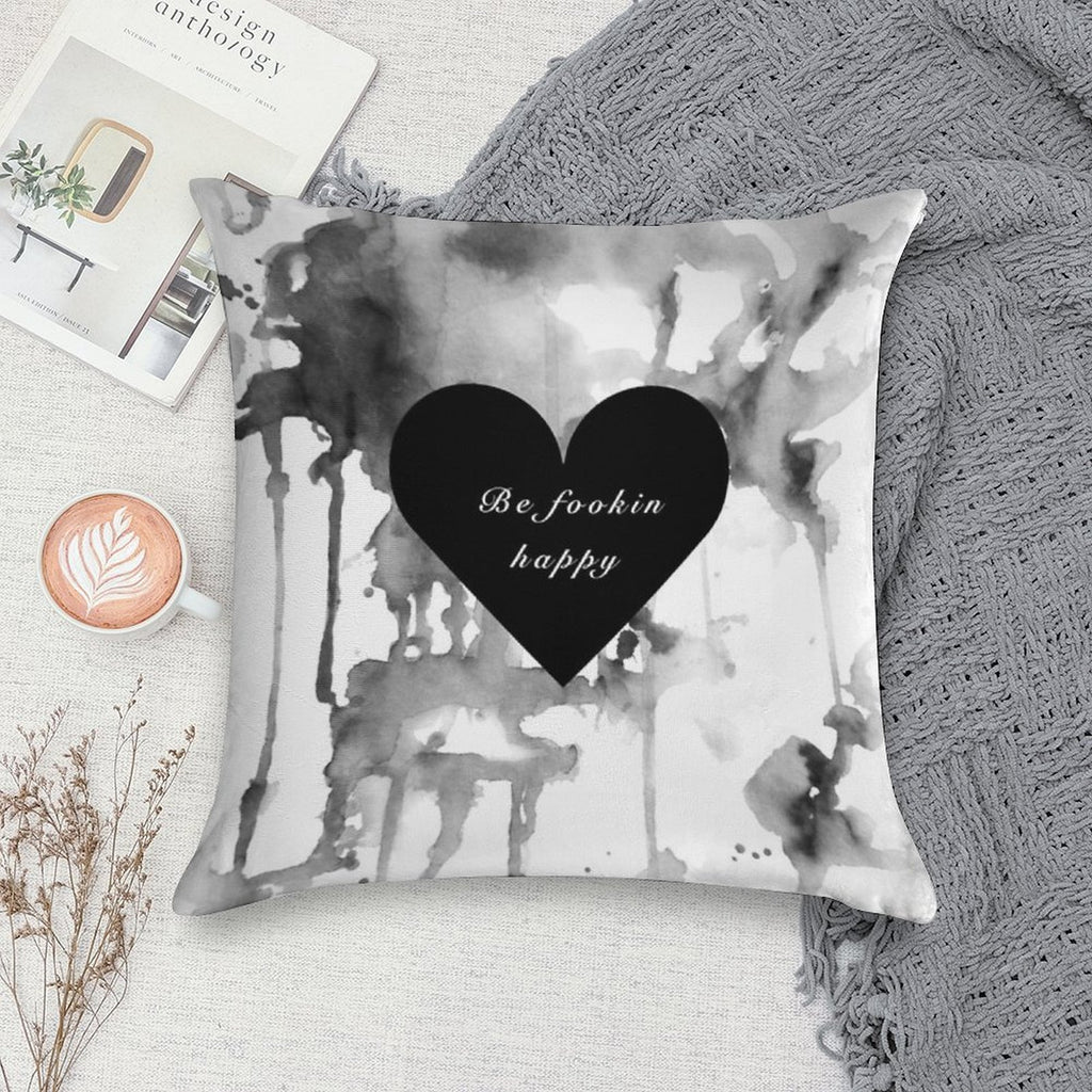 Yungblud - Be Fookin Happy Soft Style Accent Throw Pillow