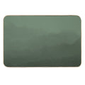Sage Green Watercolor Ombre Pattern  Slip-Resistant Bath Mat