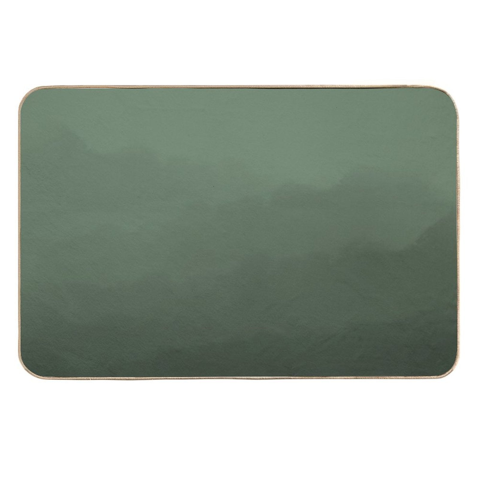 Sage Green Watercolor Ombre Pattern  Slip-Resistant Bath Mat