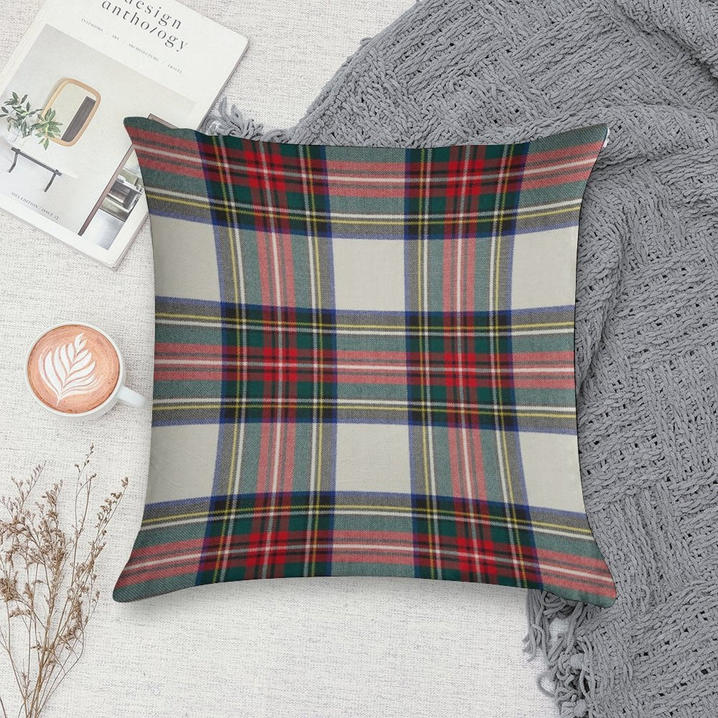 Stewart Dress Scottish Tartan Soft Anti-Pilling Throw Pillow