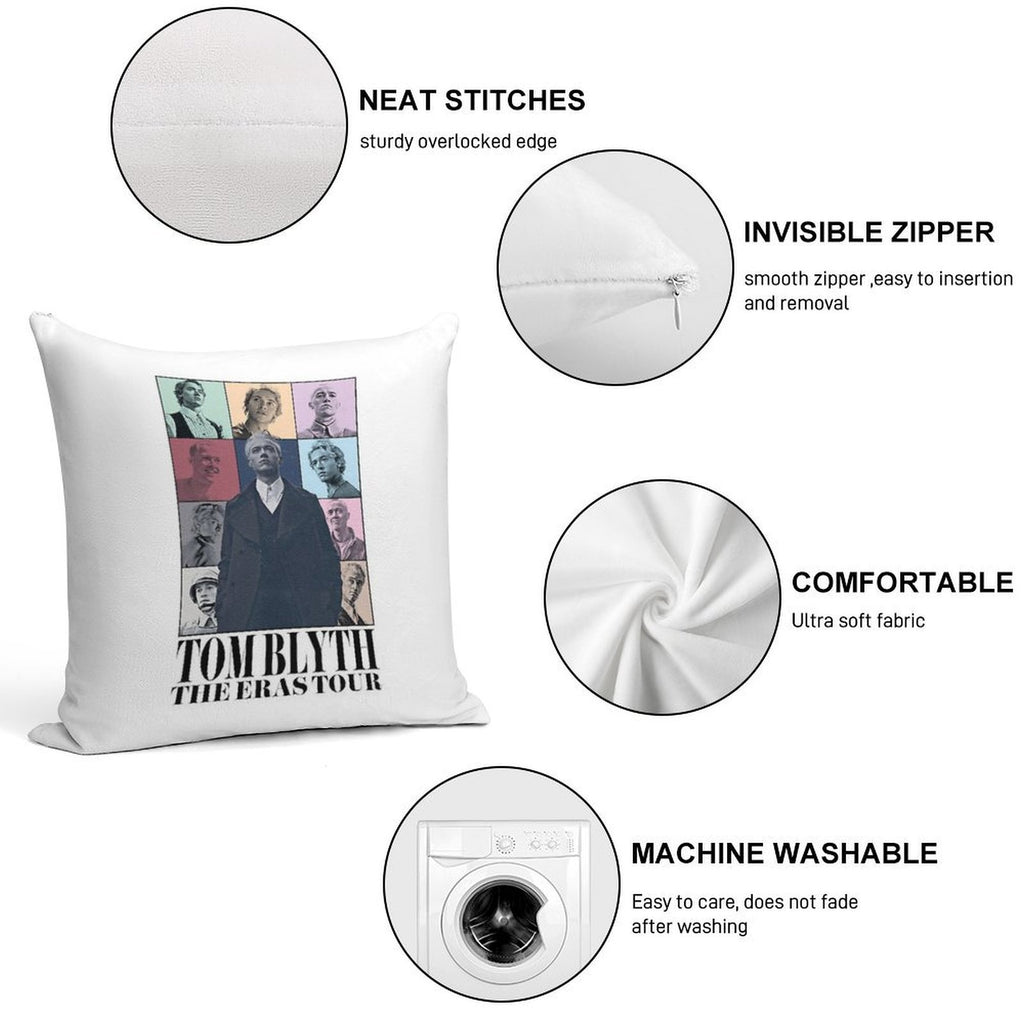 Tom Blyth As Coriolanus Snow The Eras Tour Soft Washable Throw Pillow