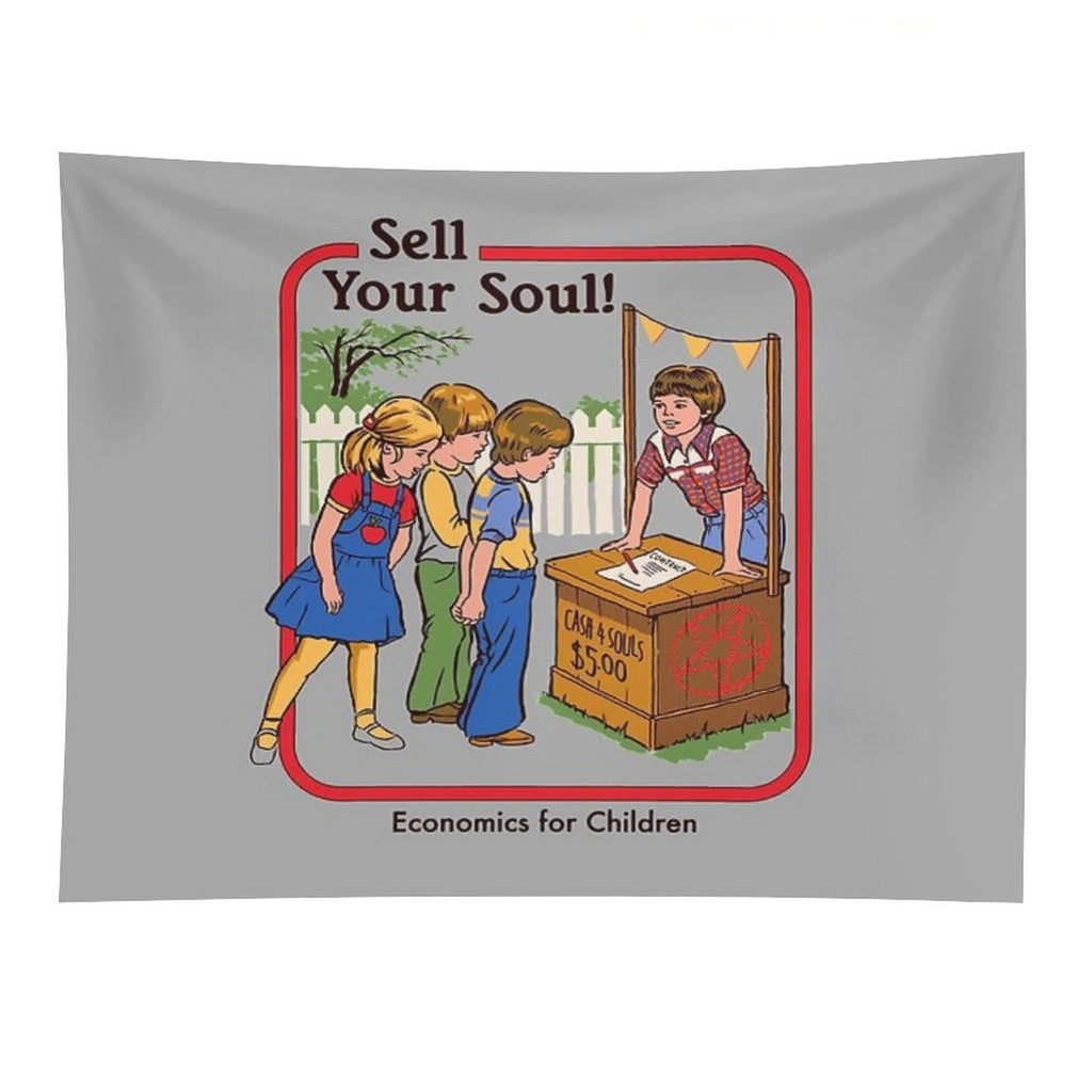 Sell Your Soul Tapestry
