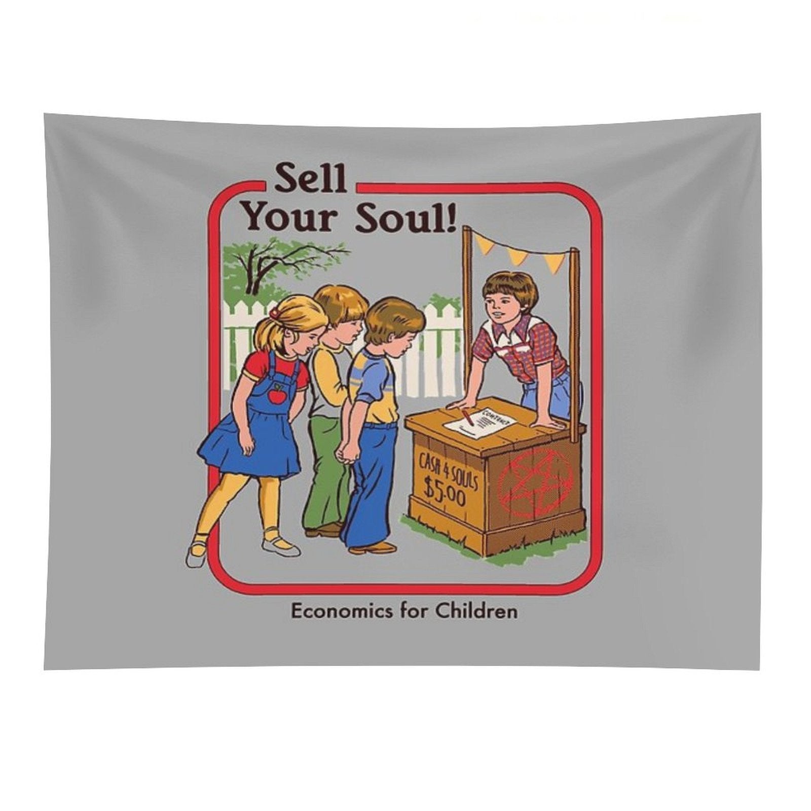 Sell Your Soul Tapestry