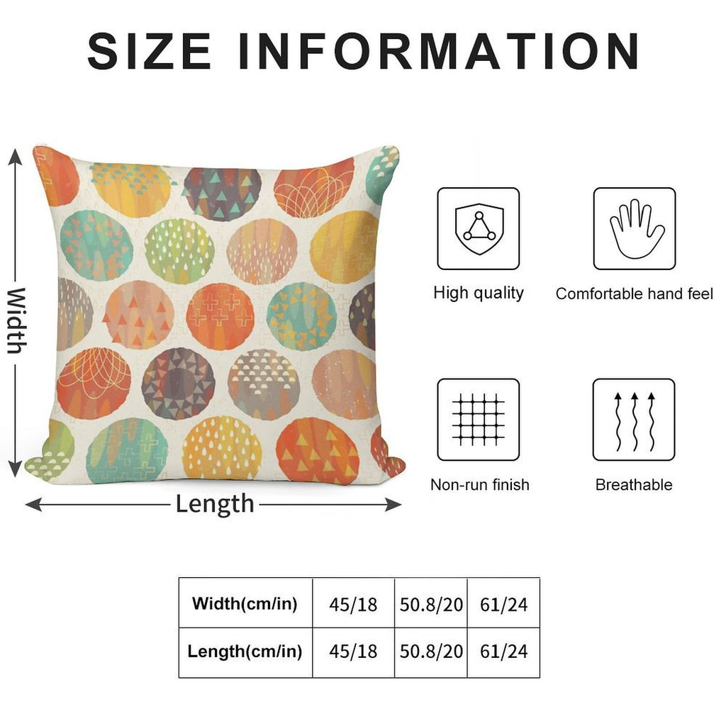 Celestial Bodies Soft Decorative Cover Throw Pillow
