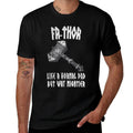 Fa-Thor Like Dad Way Mightier Viking Fathers Day Fathor  Summer-ready Fabric T-Shirt