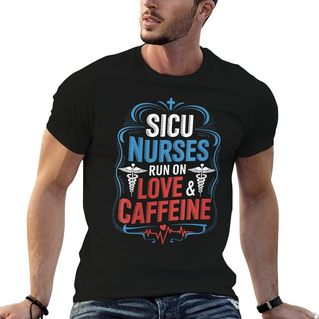 Womens Medical SICU Nurse Design for Surgical Intensive Care Unit  Moisture-wicking T-Shirt