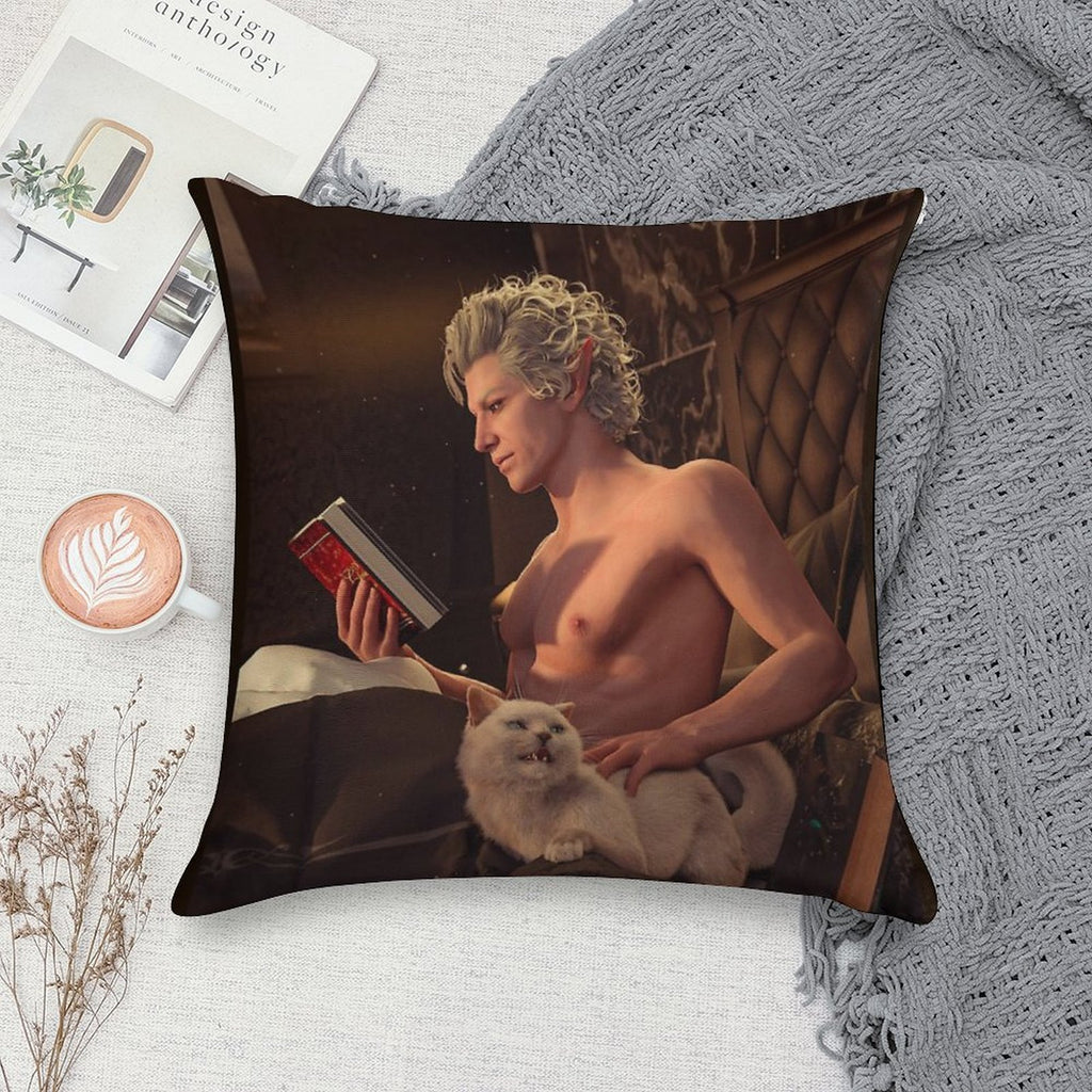 Astarion Soft Gift Ready Throw Pillow