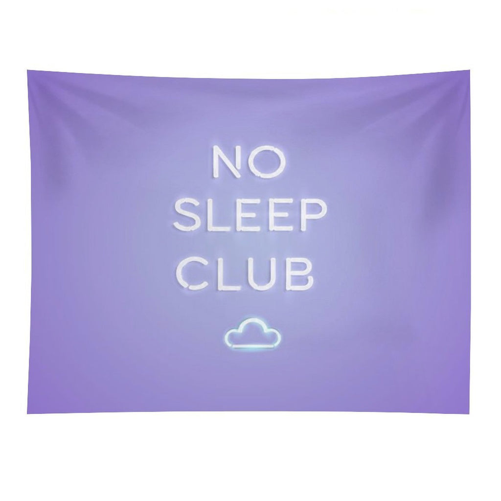 No Sleep Club Tapestry