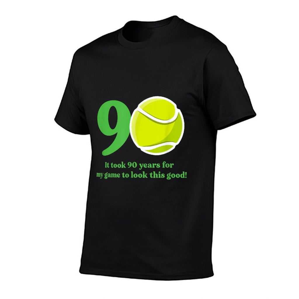 90 Year Old Tennis Player 90th Birthday  Odor-resistant T-Shirt