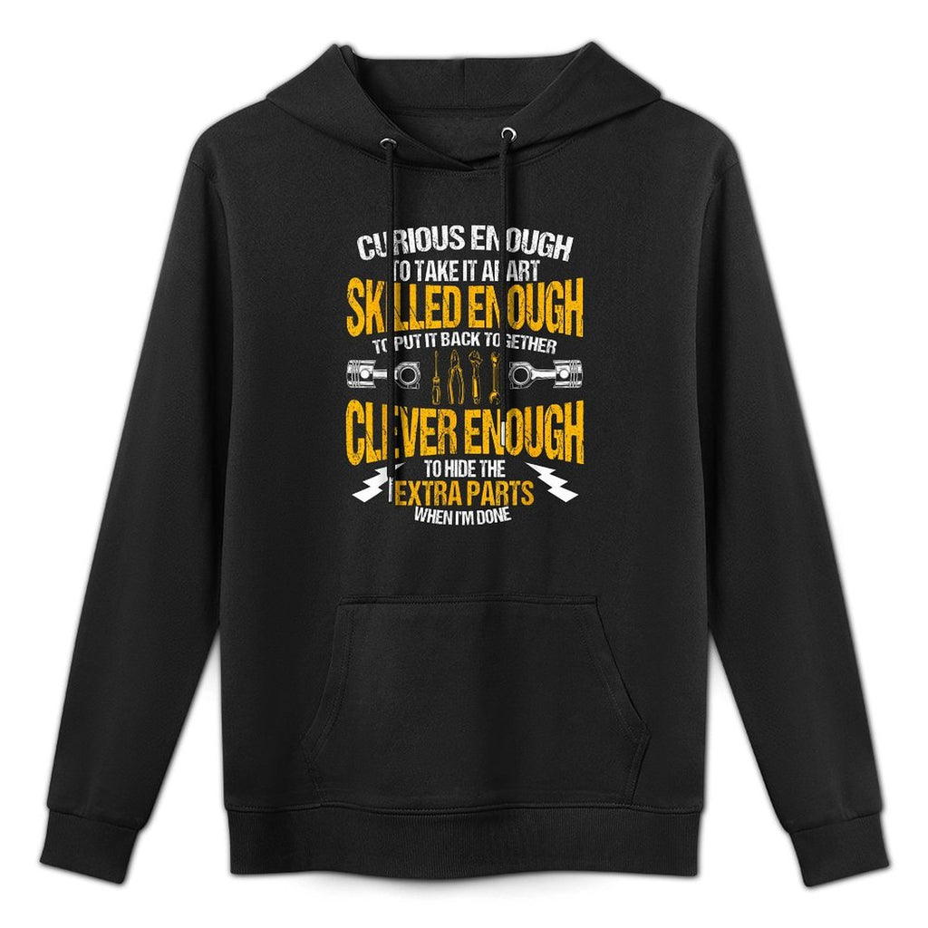 Funny Car Mechanic Gift Mechanic Tool Tuner Shape Retention Hoodie