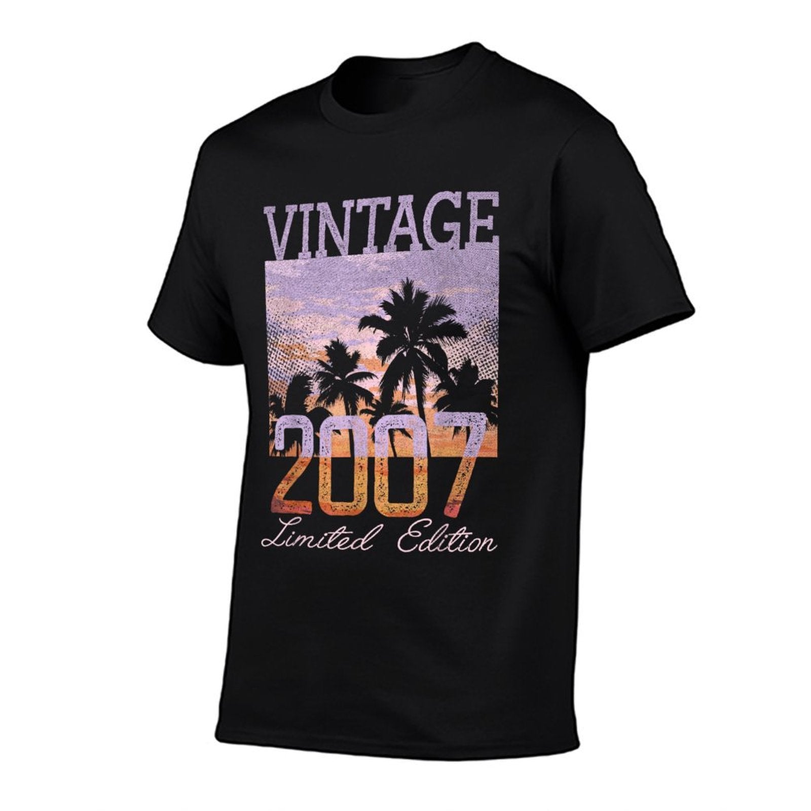 Vintage 2007 Limited Edition 18th Birthday 18 Year Old Gifts  Soft T-Shirt