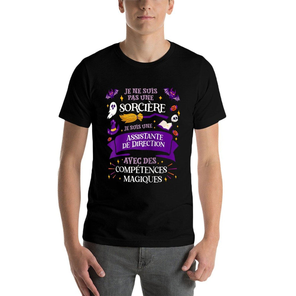 Pas Une Sorcière Je Suis Une Assistante De Direction Cadeau Raglan Baseball  Soft T-Shirt