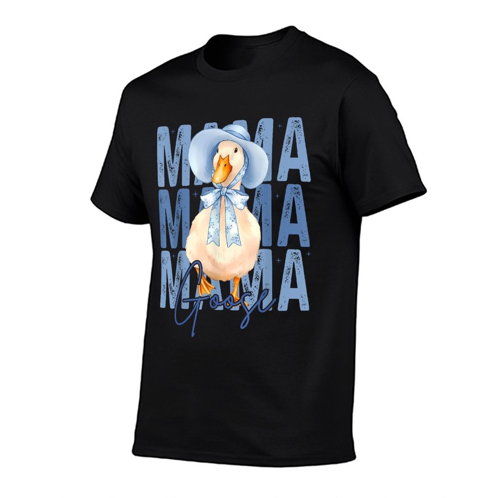 Mama Goose Blue Vintage Mom Mothers Day Goose Lovers  Classic T-Shirt