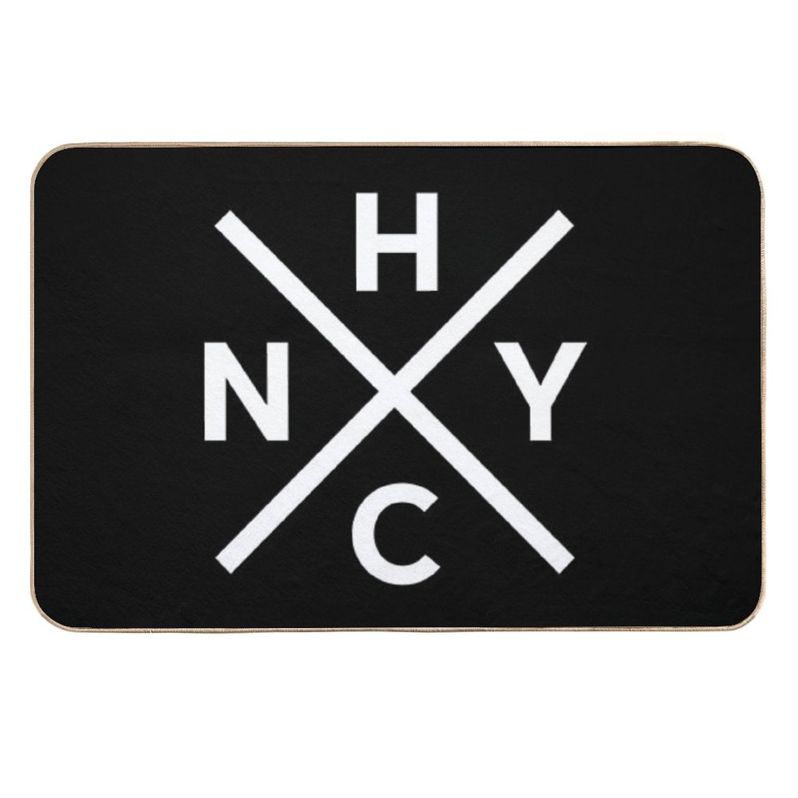 NYHC New York Hardcore Punk Rock  Non-Slip Bath Mat